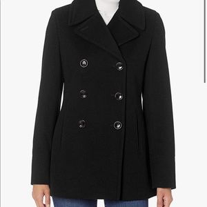 Calvin Klein Black Peacoat